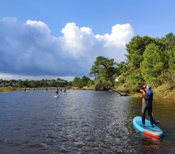 Illustration de l'événement : Descente de rivière en paddle