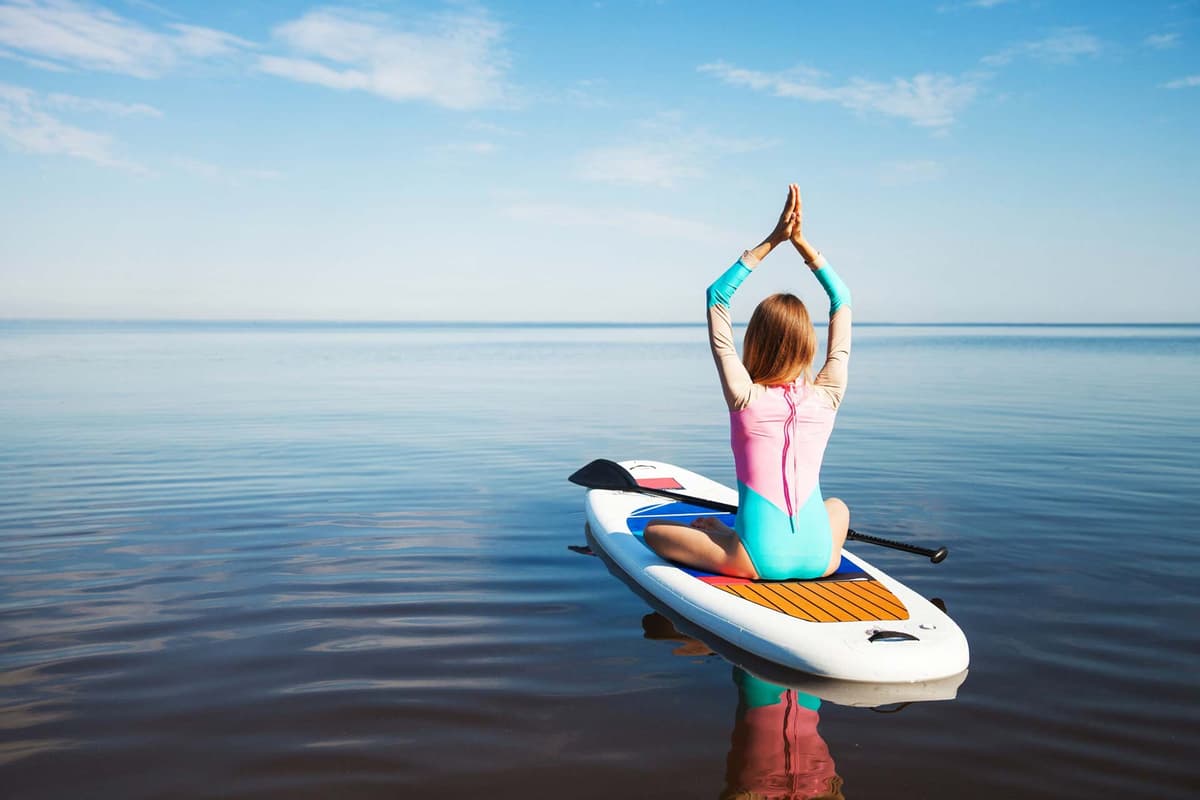 Illustration de l'événement : Esprit Nature : Yoga Paddle
