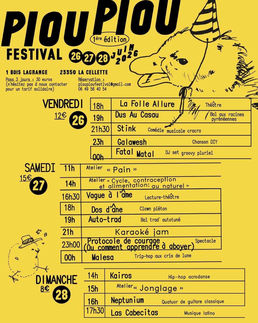 Illustration de l'événement : Piou Piou Festival