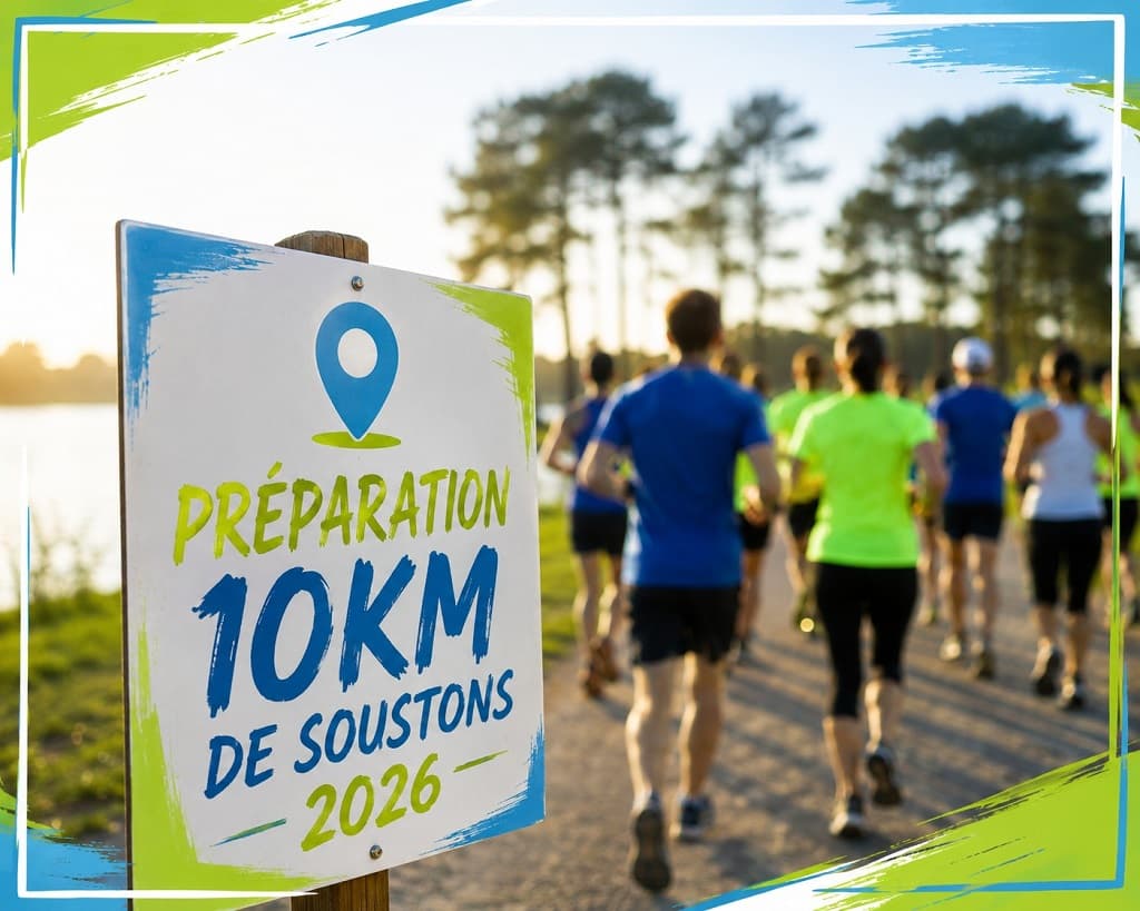 Illustration de l'événement : Préparation 10km de Soustons