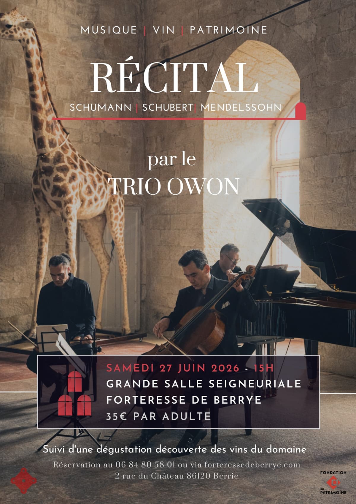 Illustration de l'événement : Concert Prestige à la Forteresse de Berrye