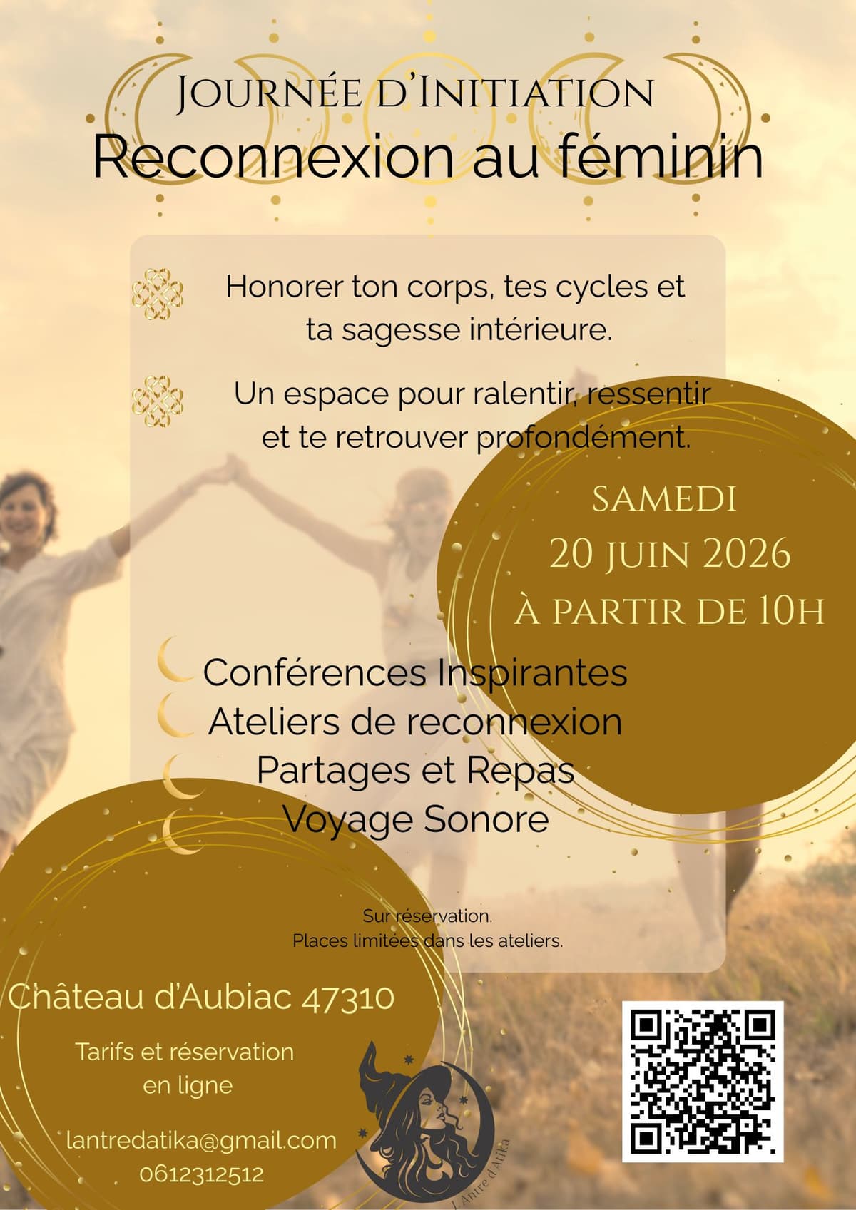 Illustration de l'événement : Journée d’Initiation Reconnexion au féminin