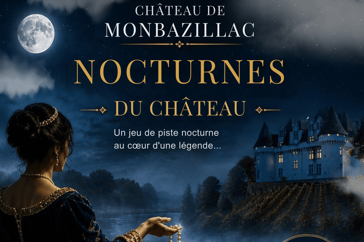 Illustration de l'événement : Jeu de piste nocturne au château | Château de Monbazillac