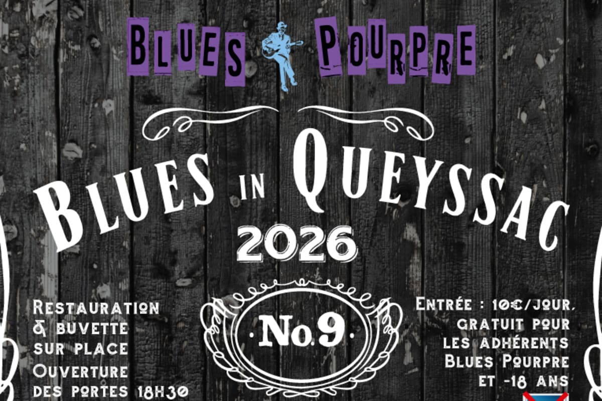 Illustration de l'événement : Blues in Queyssac 2026