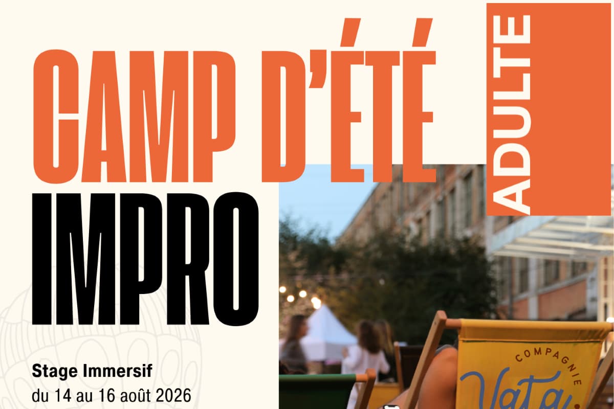 Illustration de l'événement : Camp d'été impro adulte
