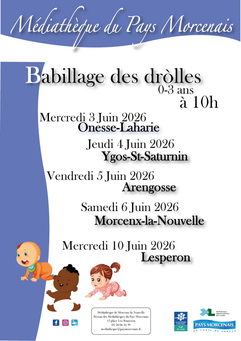 Illustration de l'événement : Babillage de dròlles- Morcenx-La-Nouvelle