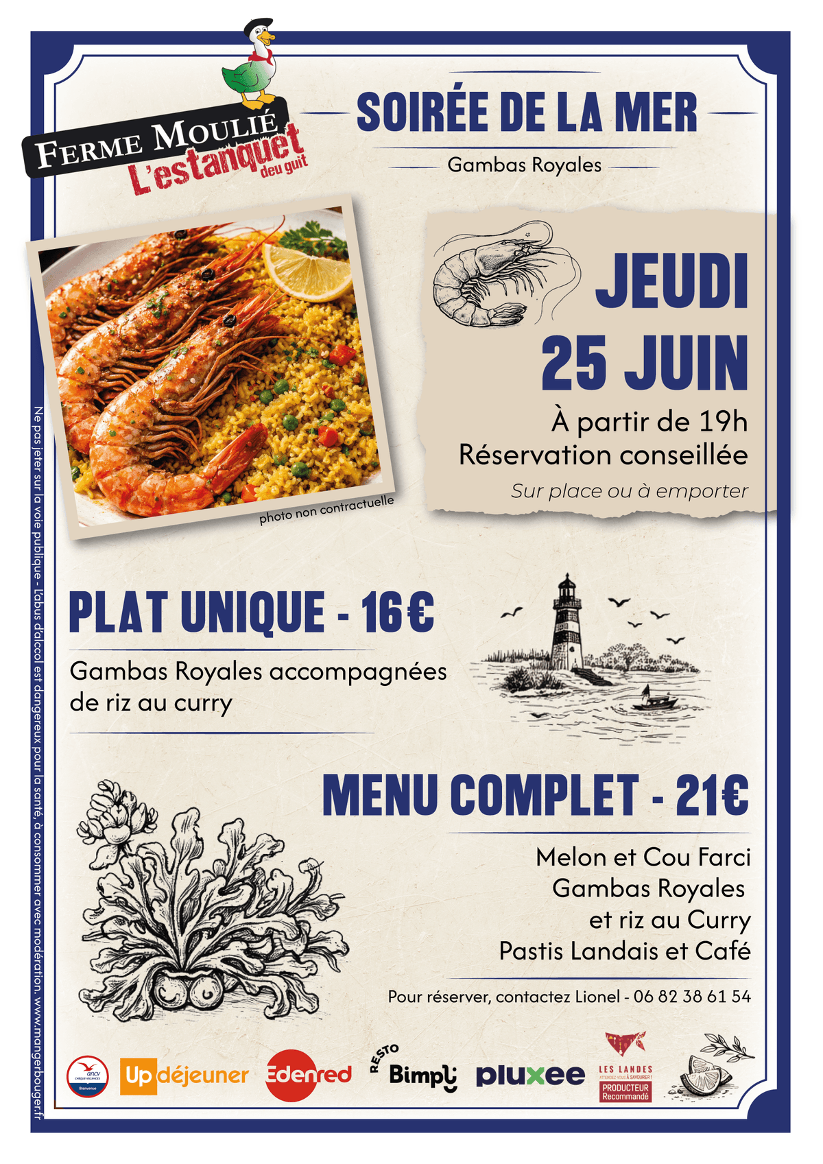 Illustration de l'événement : Soirée de la Mer