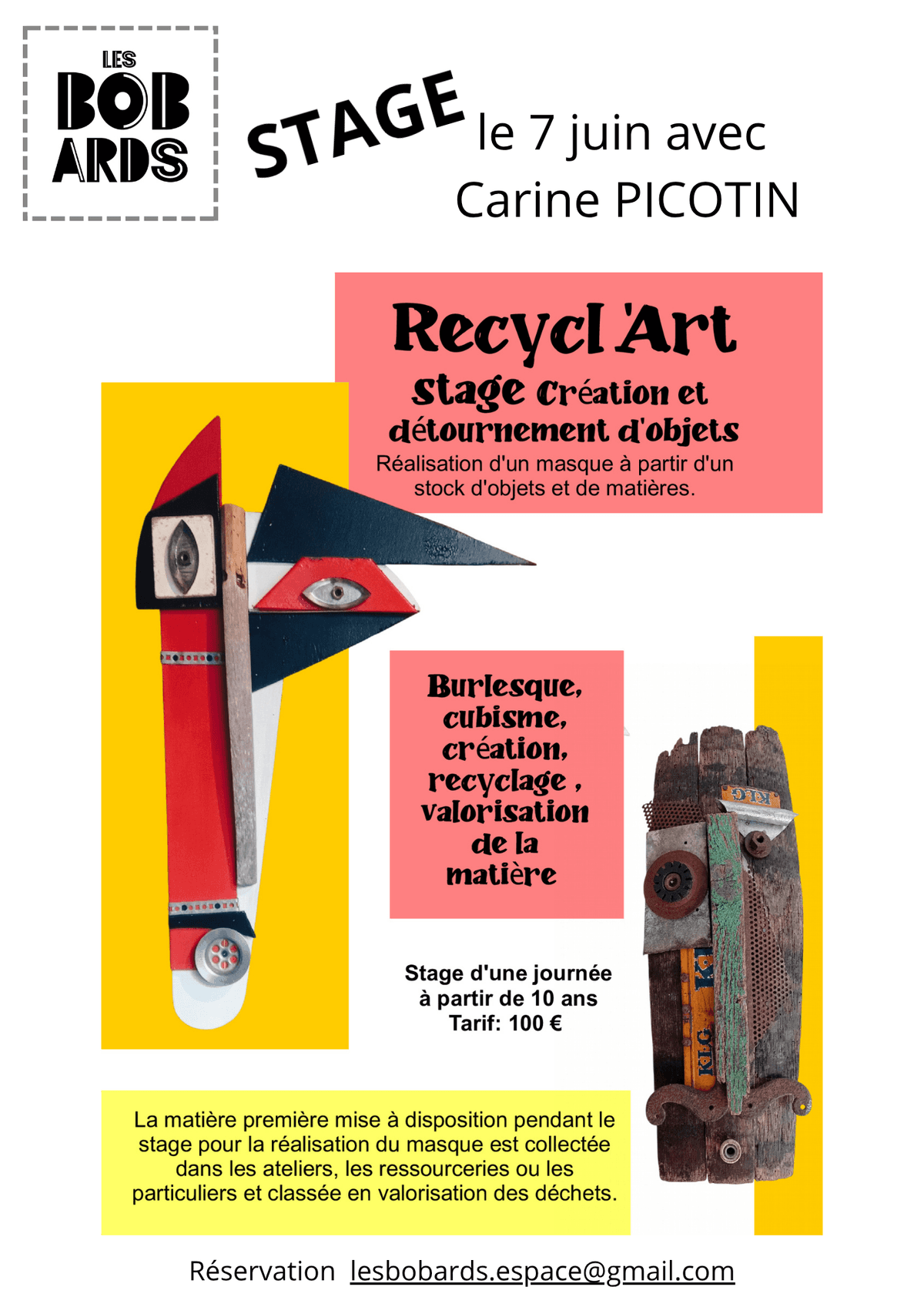 Illustration de l'événement : Recycl'Art : création et détournement d'objet