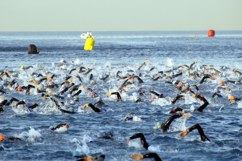 Illustration de l'événement : Traversée de la baie à la nage - Socoa / Saint-Jean-de-Luz
