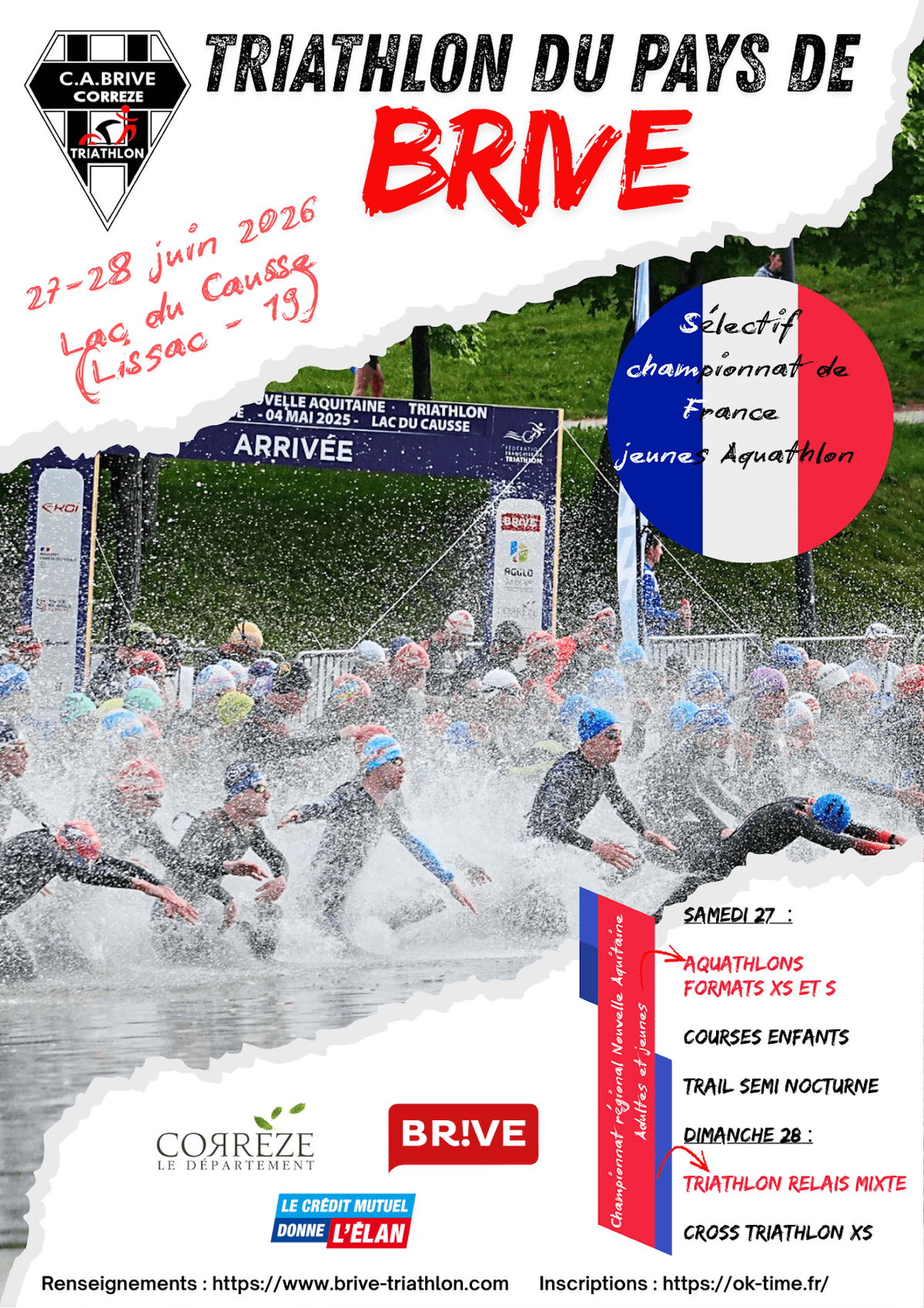 Illustration de l'événement : Triathlon du Pays de Brive
