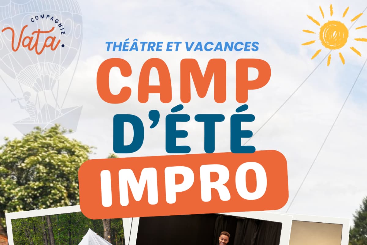 Illustration de l'événement : Camp d'été impro