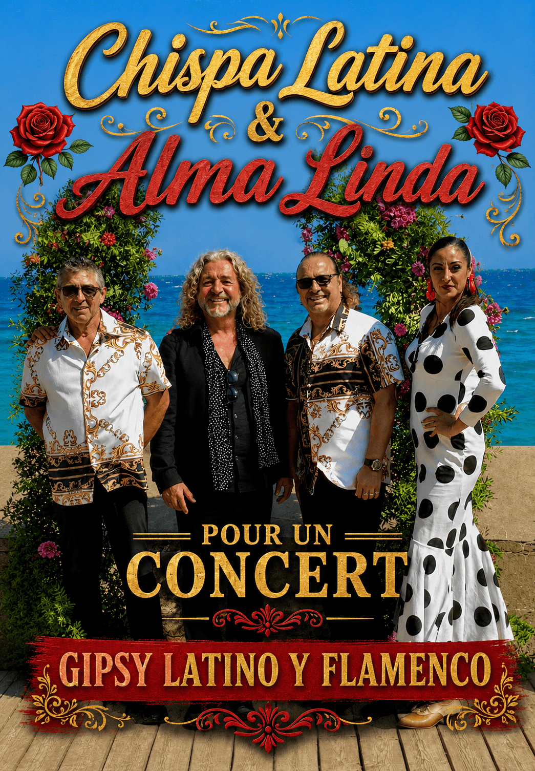 Illustration de l'événement : CONCERT ÉTÉ À LA CASA CARRÈRE - CONCERT CHISPA LATINA & ALMALINDA