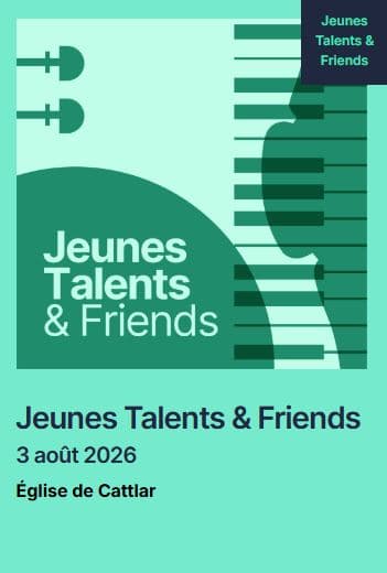 Illustration de l'événement : FESTIVAL PABLO CASALS: JEUNES TALENTS & FRIENDS