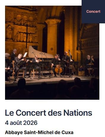 Illustration de l'événement : FESTIVAL PABLO CASALS: LE CONCERT DES NATIONS