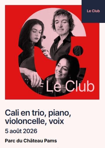 Illustration de l'événement : FESTIVAL PABLO CASALS: CALI EN TRIO, PIANO, VIOLONCELLE, VOIX