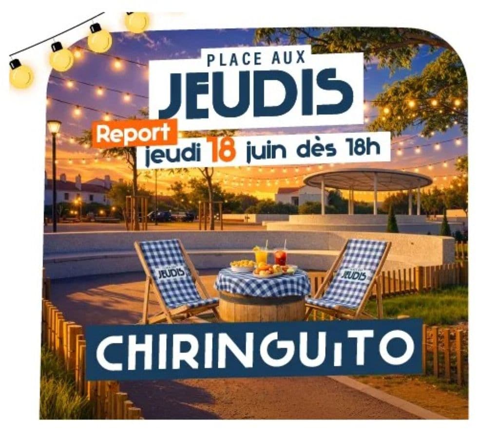 Illustration de l'événement : PLACE AUX JEUDIS “CHIRINGUITO”
