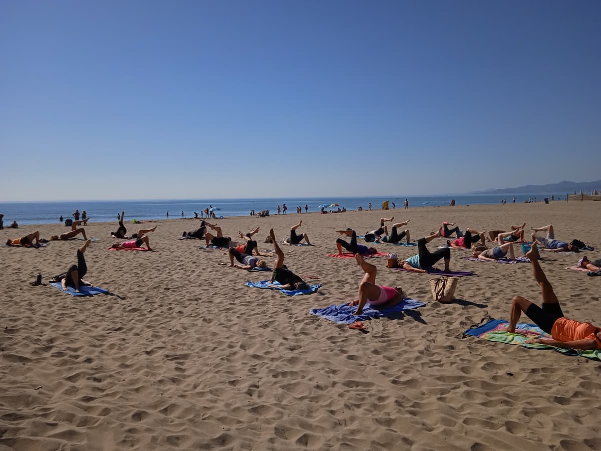 Illustration de l'événement : BEACH PILATES, PLAGE DU ROUSSILLON