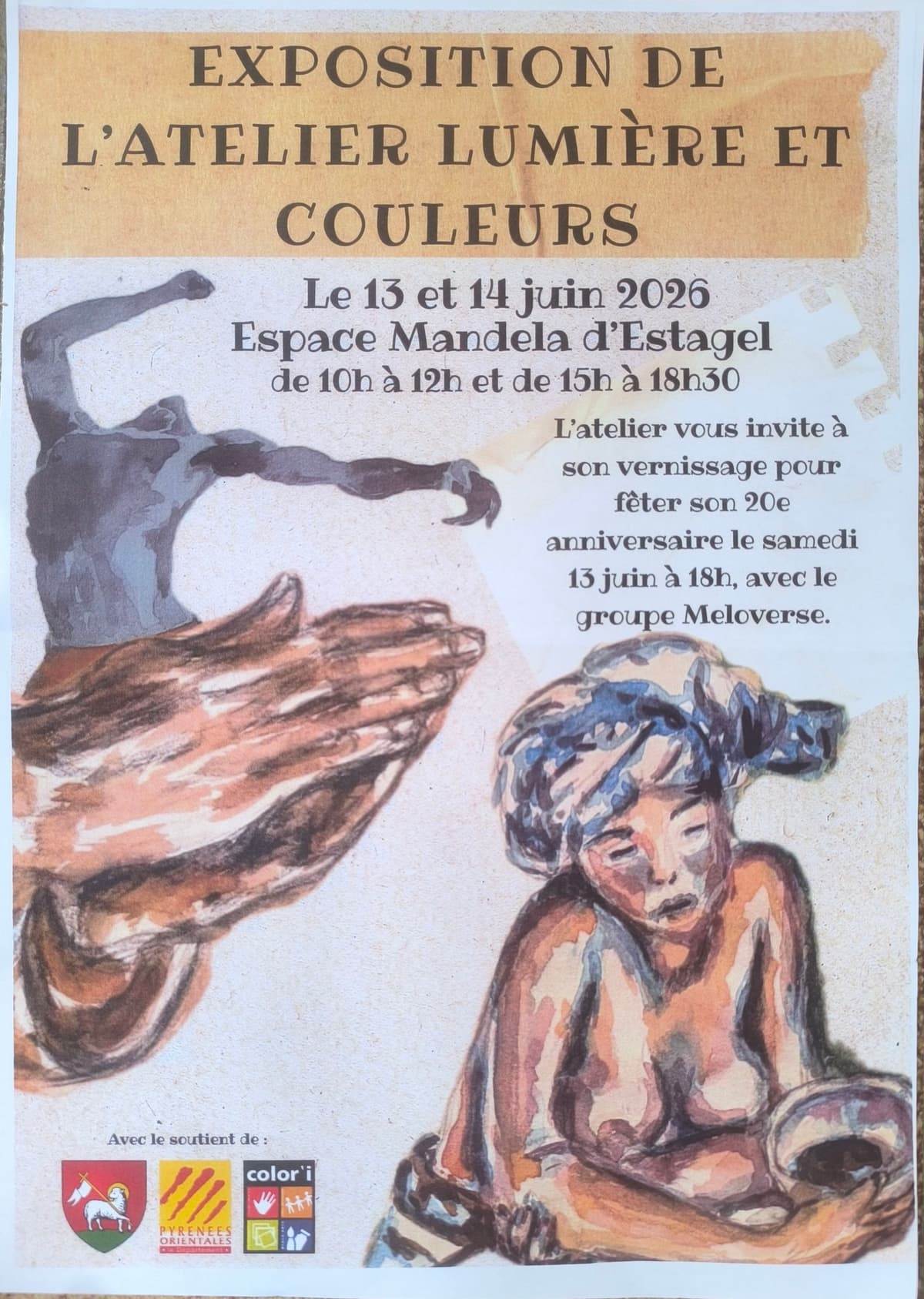 Illustration de l'événement : EXPOSITION L'ATELIER LUMIÈRE ET COULEURS