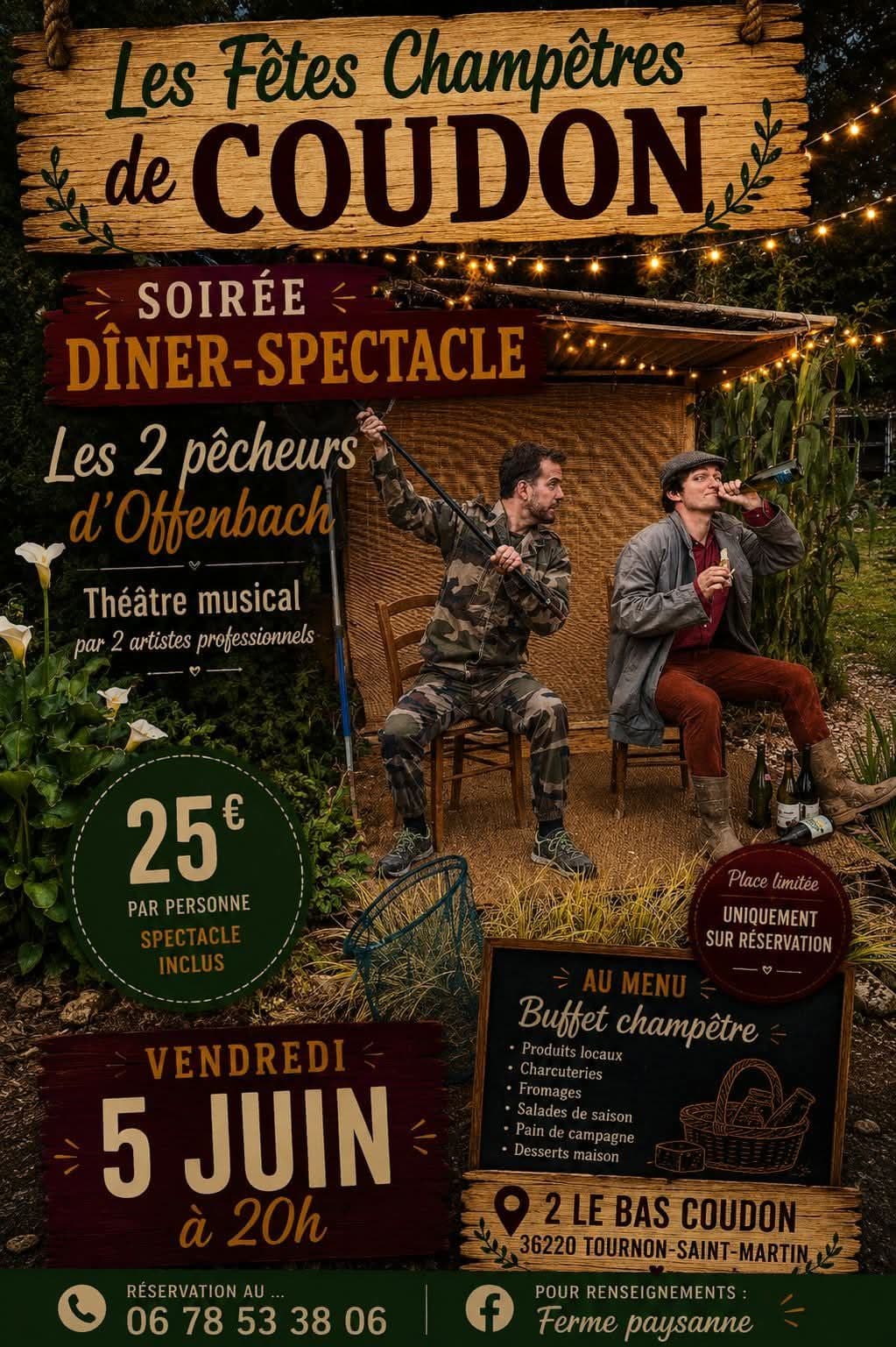 Illustration de l'événement : Les fêtes champêtres de Coudon