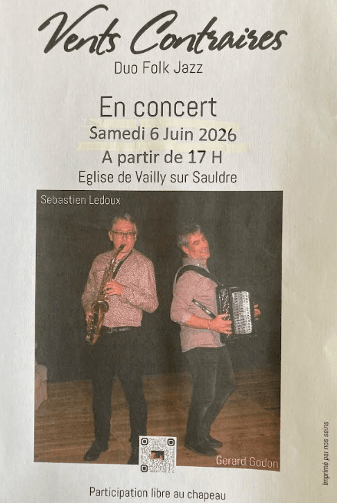 Illustration de l'événement : [Concert] Vents Contraires