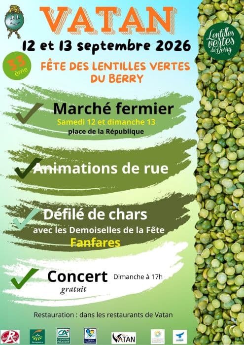 Illustration de l'événement : Fête de la lentille verte du Berry