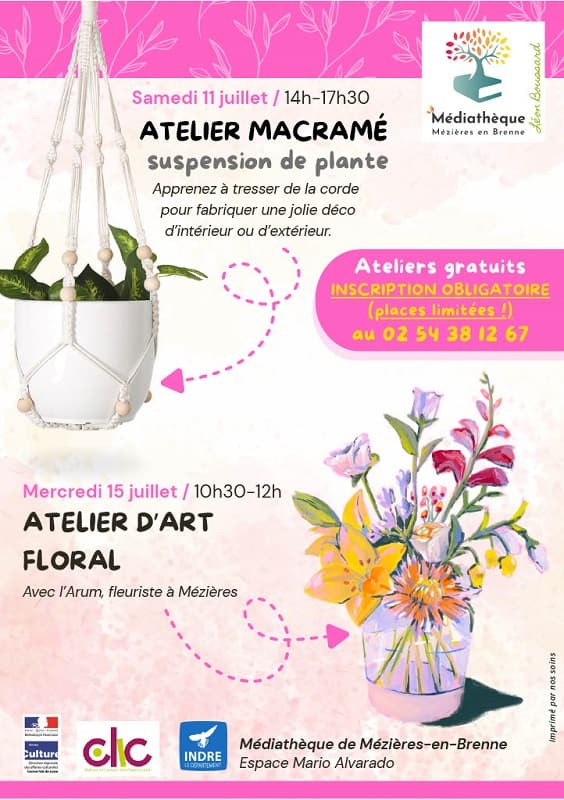 Illustration de l'événement : Atelier d'art floral