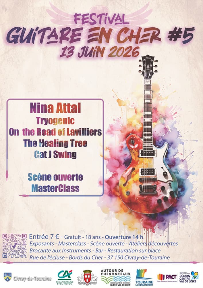 Illustration de l'événement : Festival GUITARE EN CHER