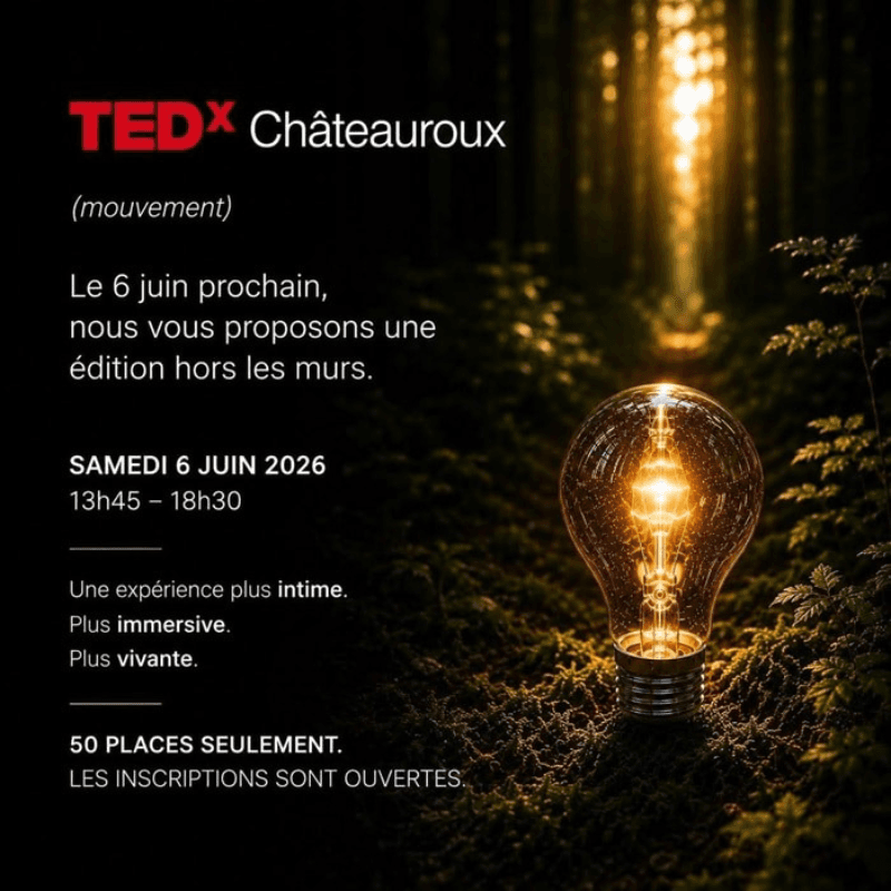 Illustration de l'événement : TEDx Châteauroux