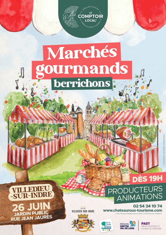 Illustration de l'événement : Marché Gourmand du Berry