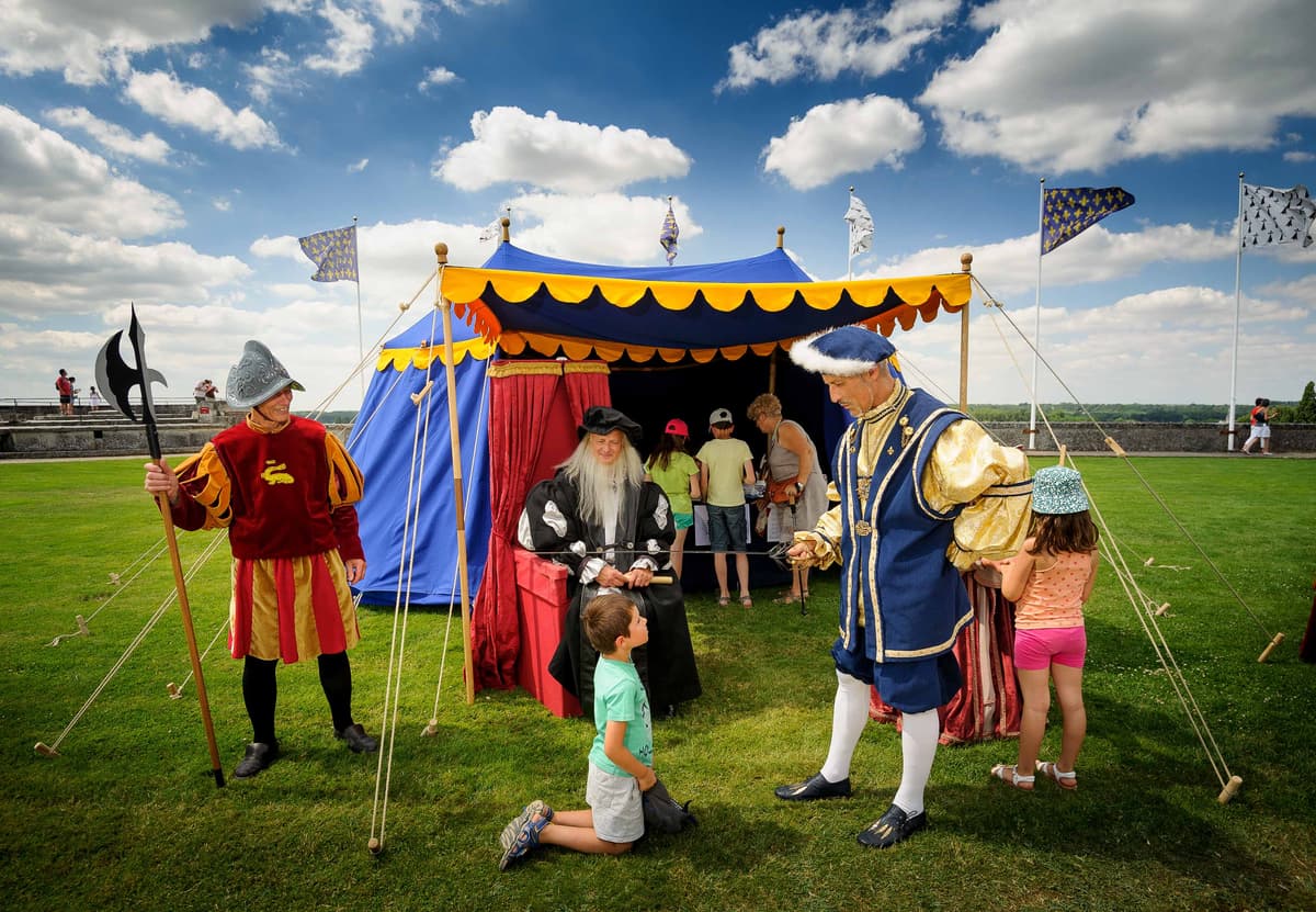 Illustration de l'événement : Journées tellement royales au château Royal d'Amboise