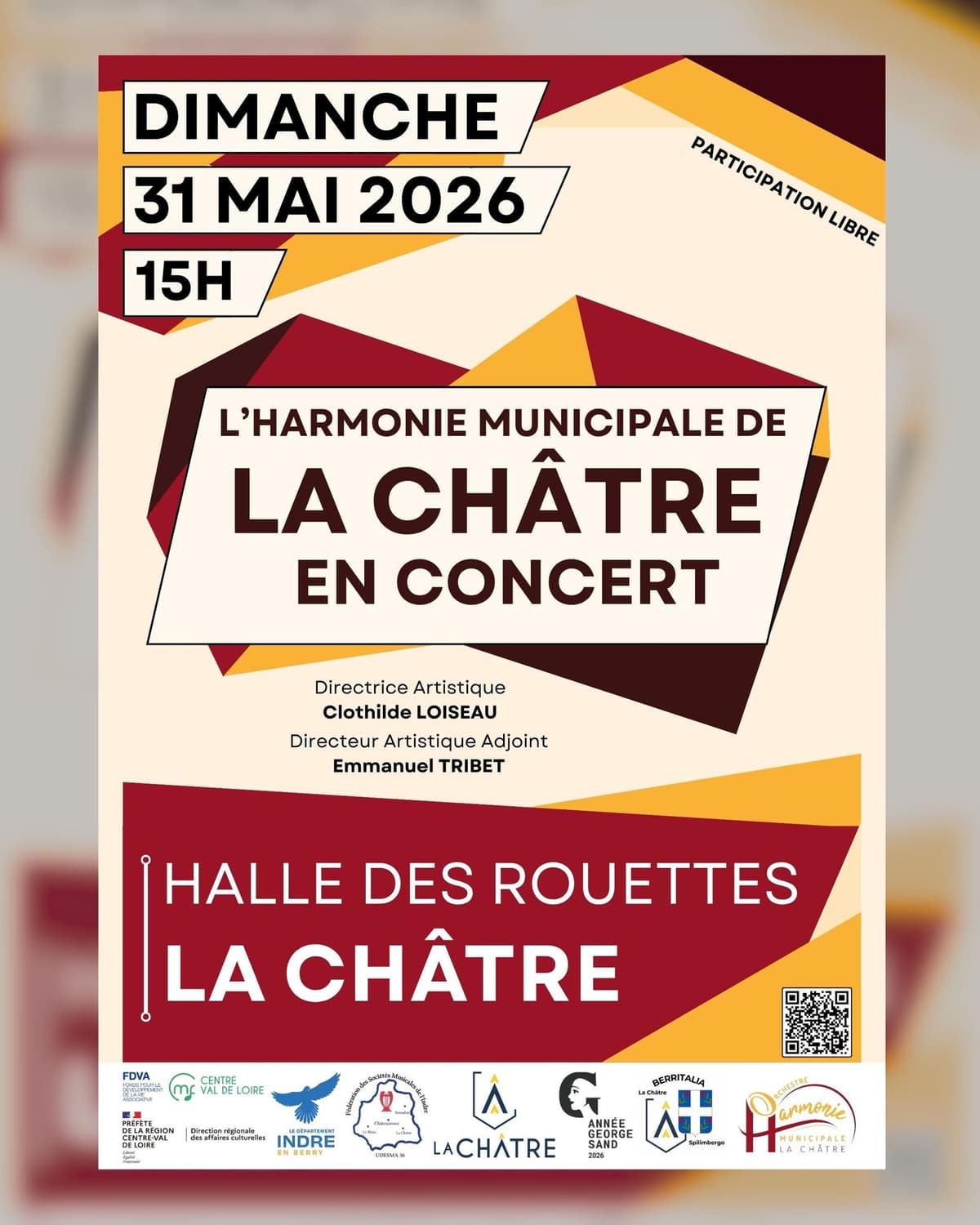 Illustration de l'événement : Concert de l'Harmonie Municipale