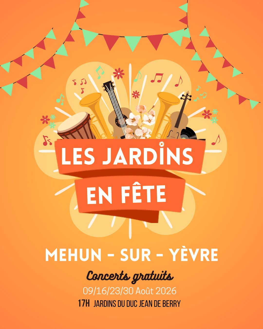 Illustration de l'événement : Concerts "Les Jardins en Fête"