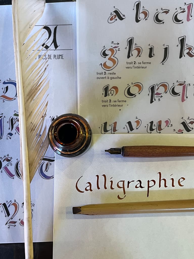Illustration de l'événement : Calligraphie pour débutants à l'AMI