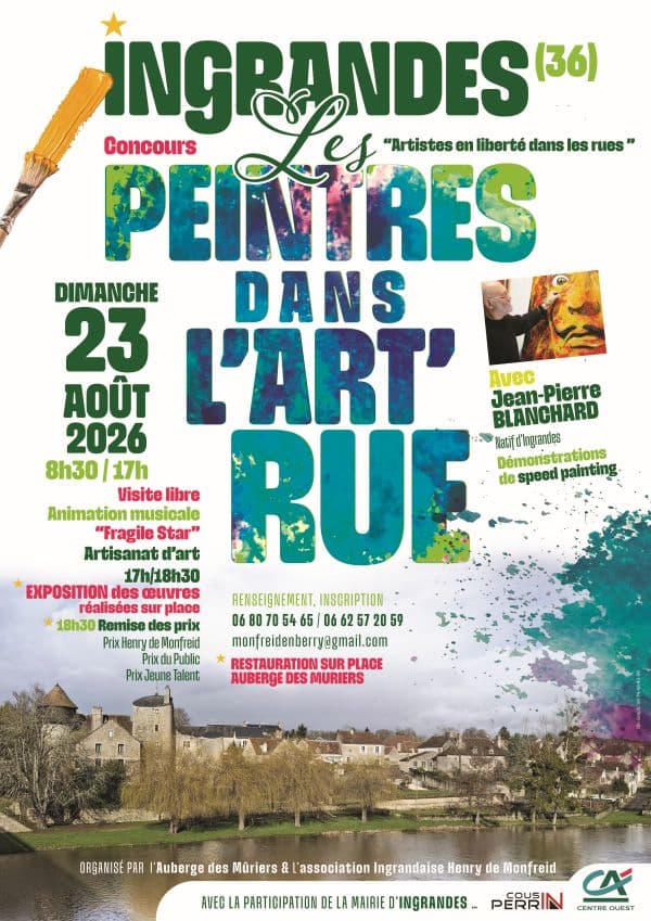 Illustration de l'événement : Les peintres dans l'Art'Rue