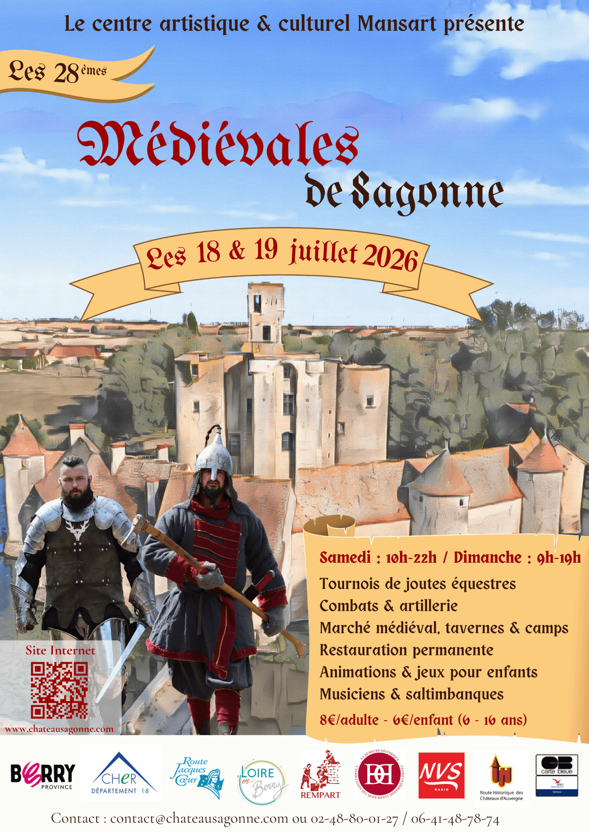 Illustration de l'événement : Médiévales de Sagonne