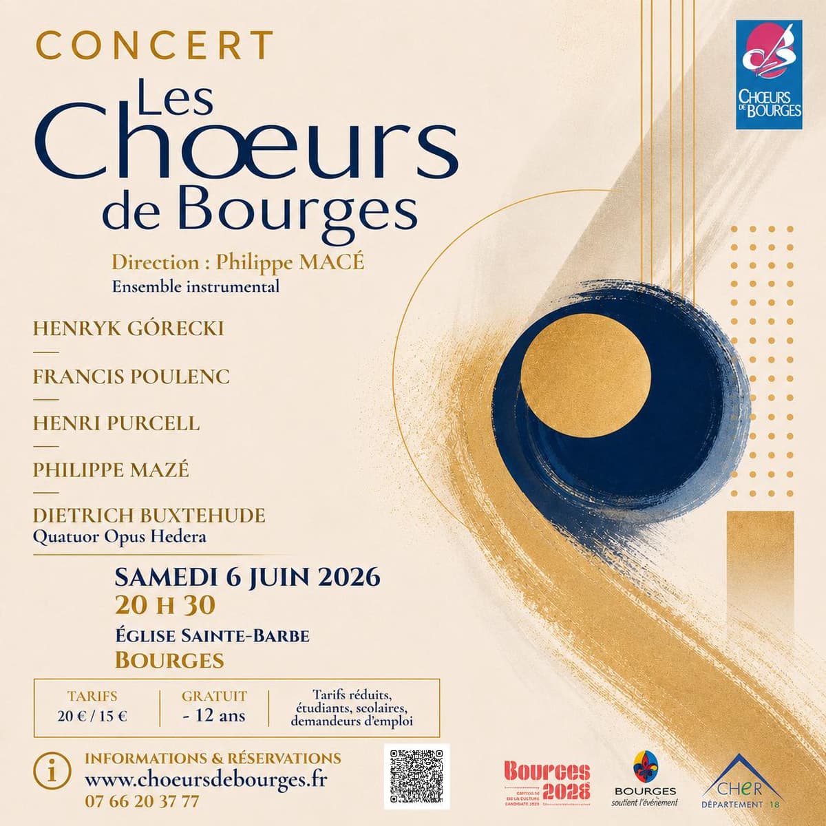 Illustration de l'événement : Concert Les Choeurs de Bourges
