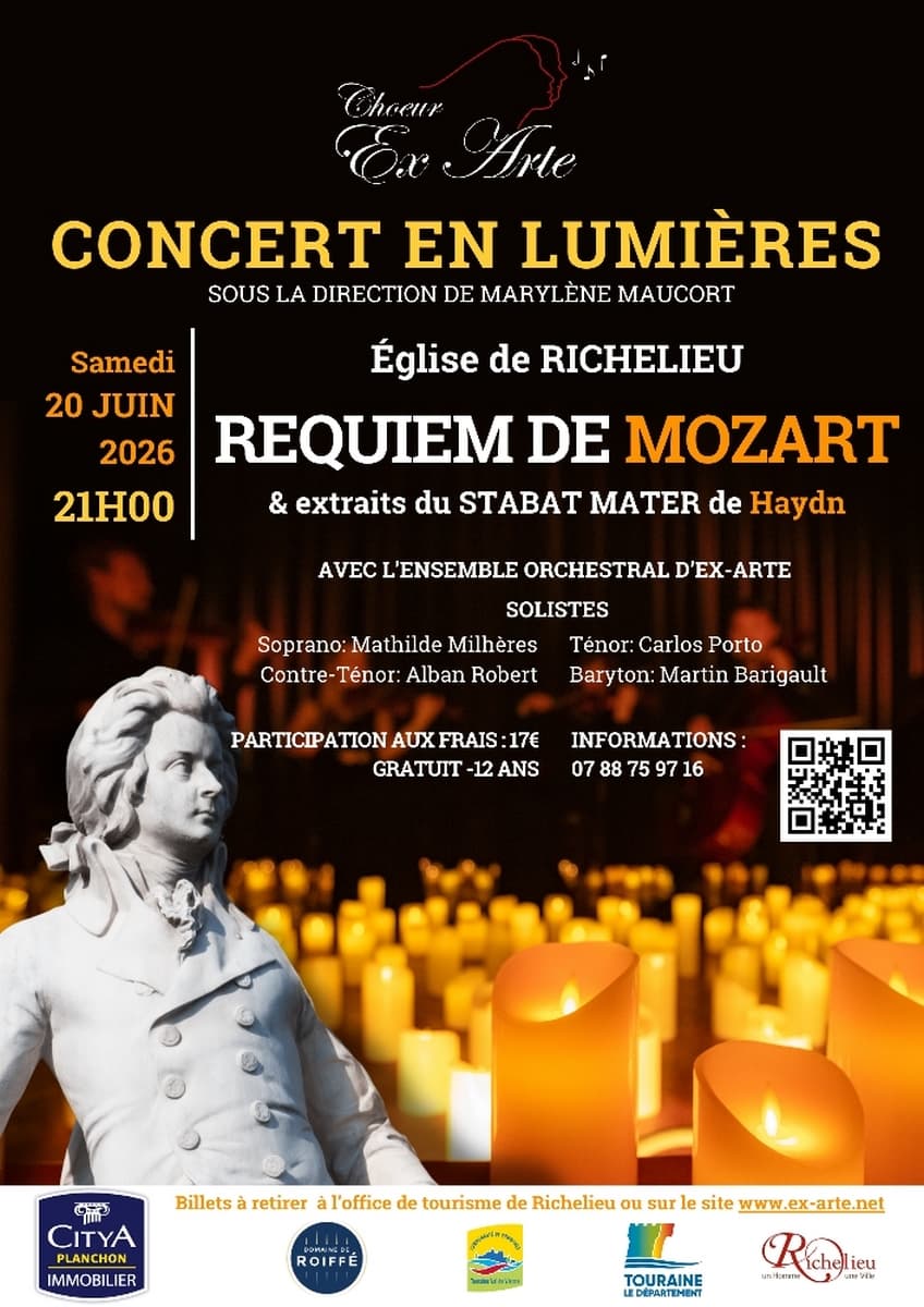 Illustration de l'événement : Concert en Lumières : Requiem de Mozart