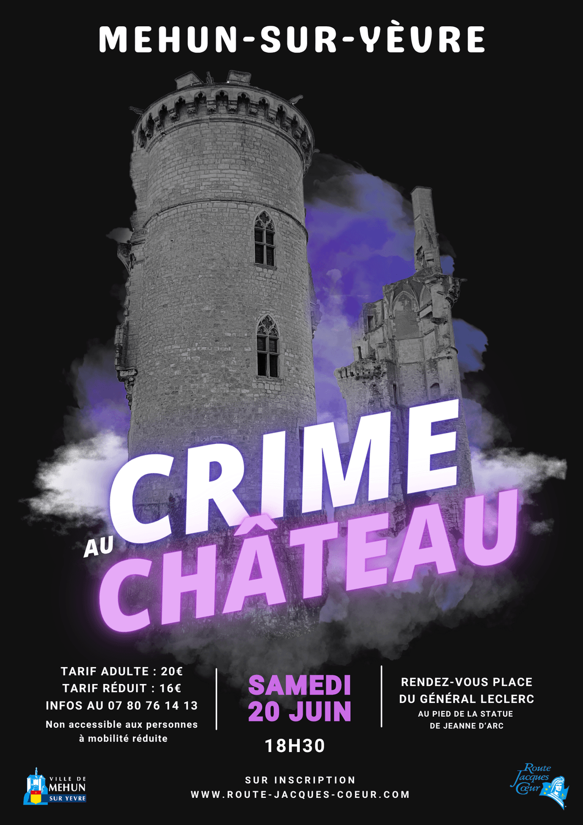 Illustration de l'événement : Crime au château
