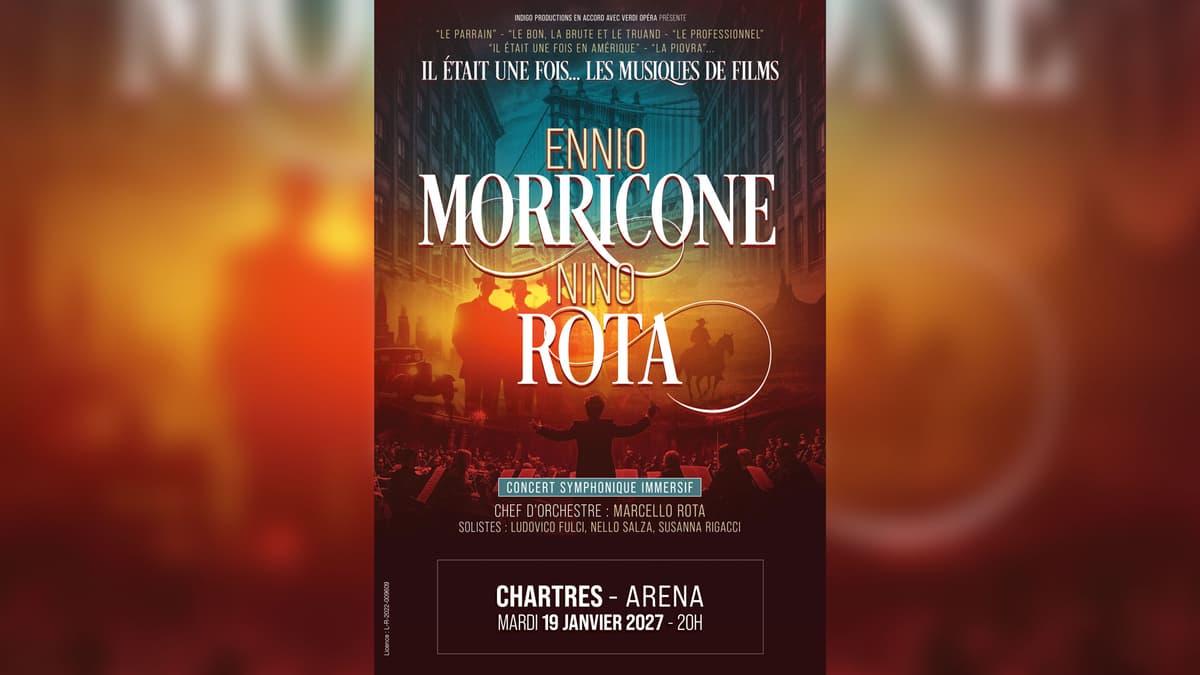 Illustration de l'événement : Spectacle : Il était une fois... Ennio Morricone & Nino Rota