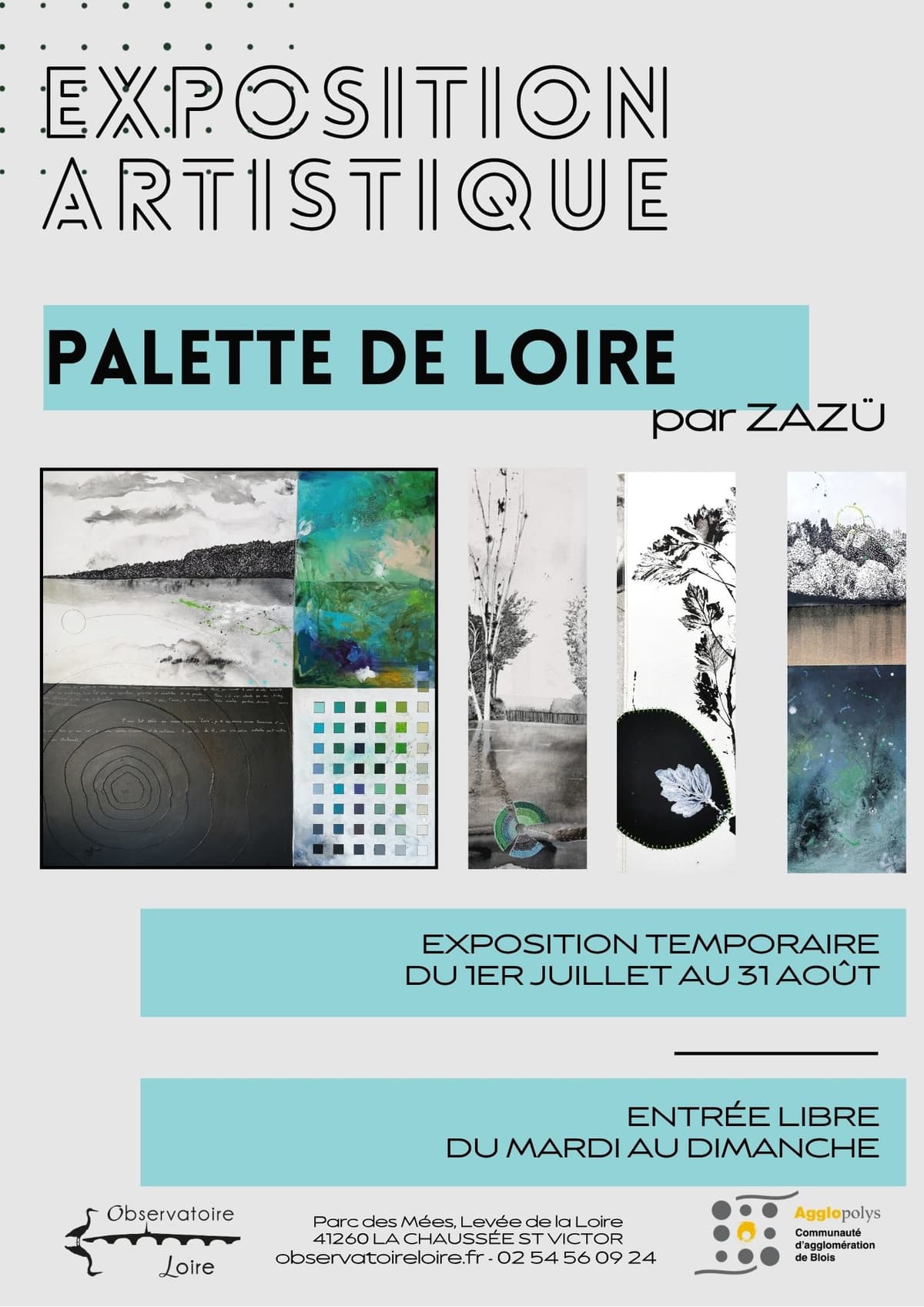 Illustration de l'événement : Exposition « Palette de Loire »
