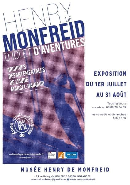 Illustration de l'événement : Exposition "d'ici et d'aventures" Henry de Monfreid