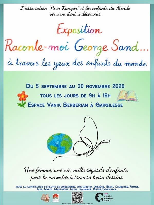 Illustration de l'événement : Exposition "Raconte-moi George Sand"