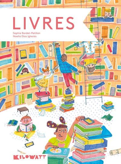 Illustration de l'événement : Livres ! une visite guidée ludique et participative