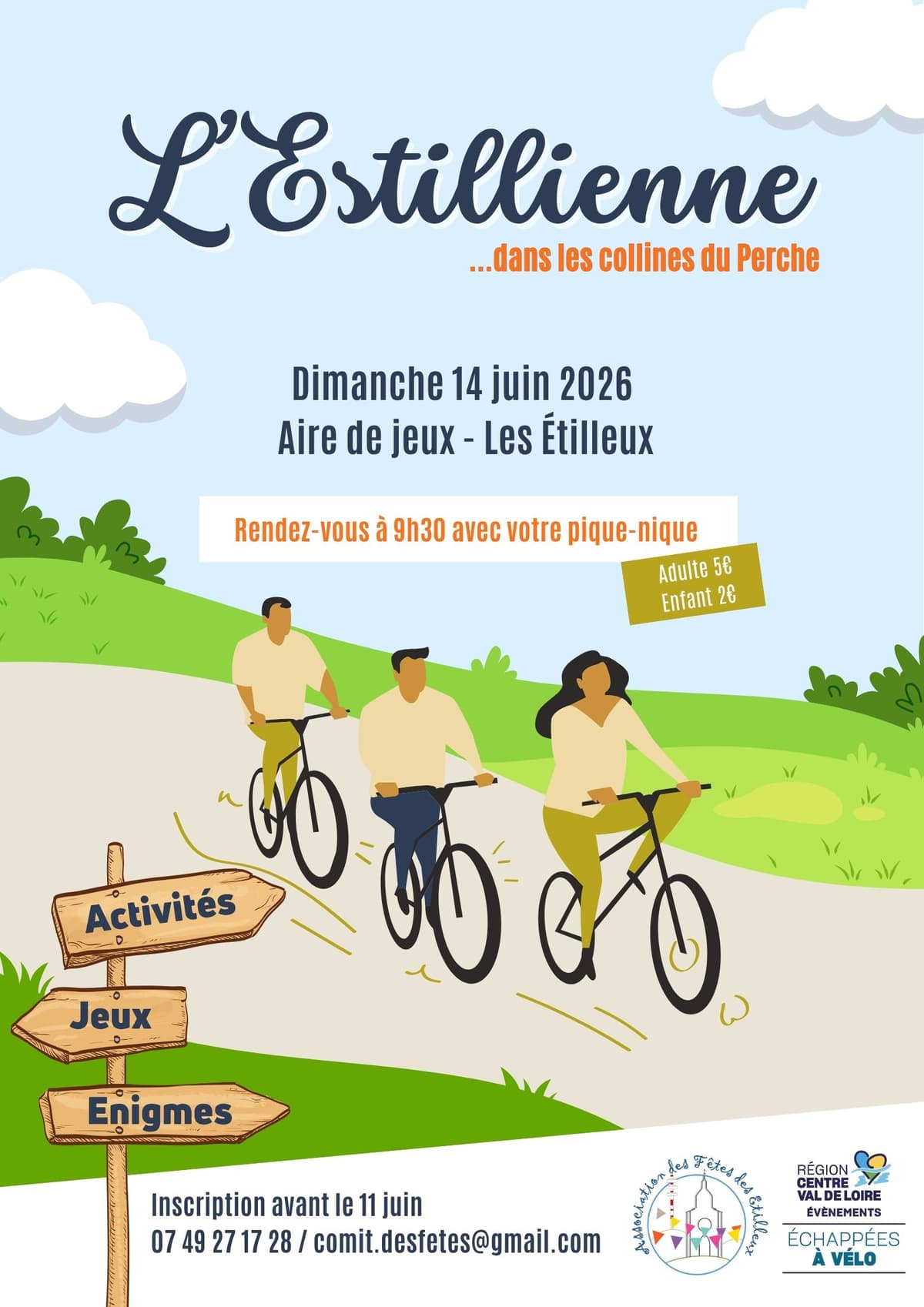 Illustration de l'événement : L'Estillienne - Échappée à vélo