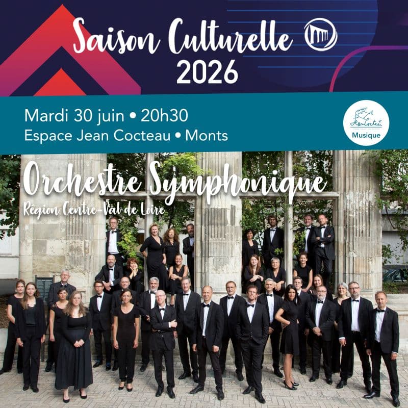 Illustration de l'événement : Concert de l'Orchestre Symphonique Région Centre-Val de Loire