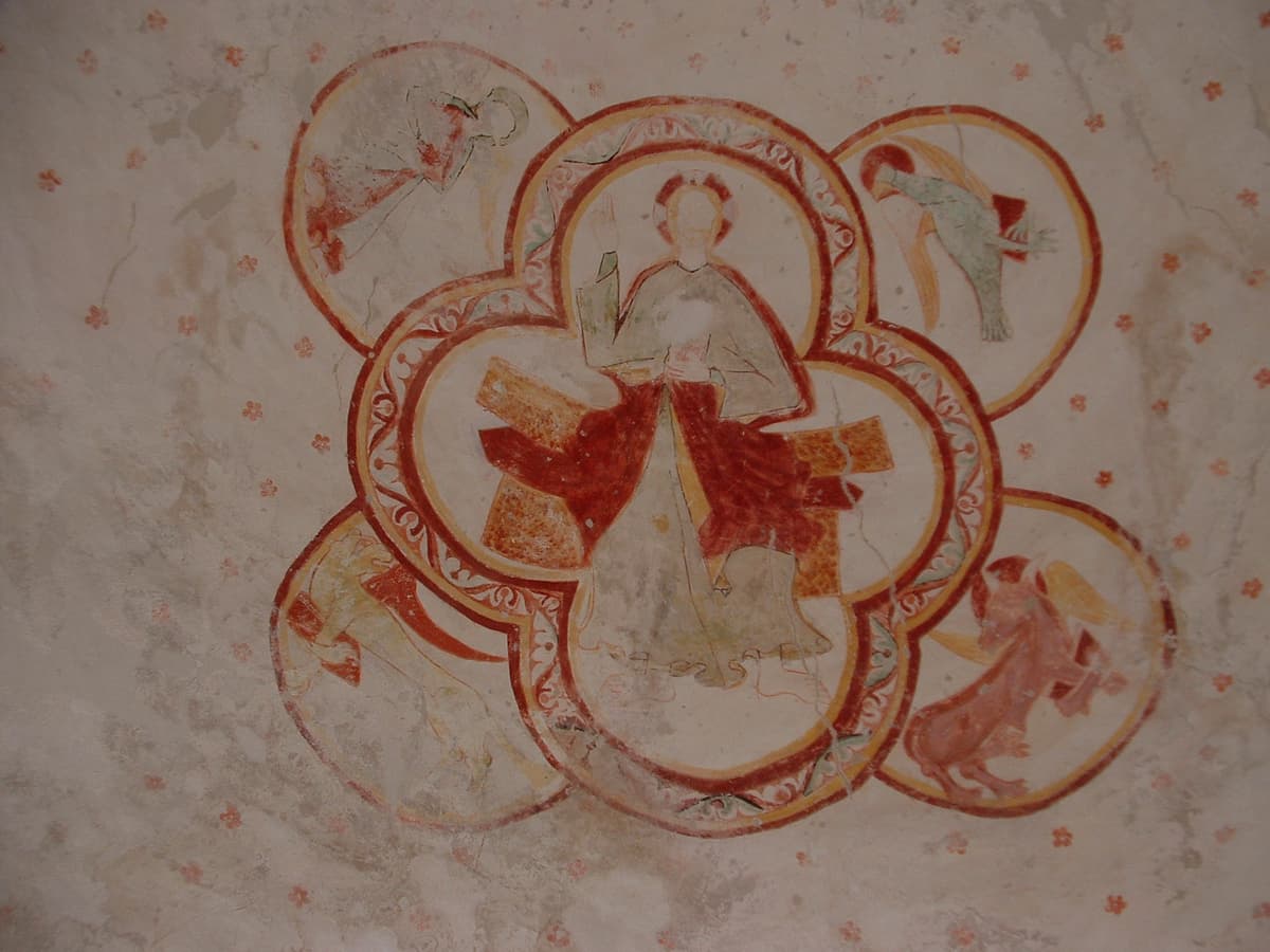 Illustration de l'événement : Découverte des fresques médiévales de la chapelle de Plaincourault