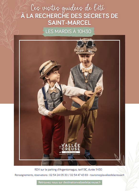 Illustration de l'événement : Animation : "A la recherche des secrets de Saint-Marcel "