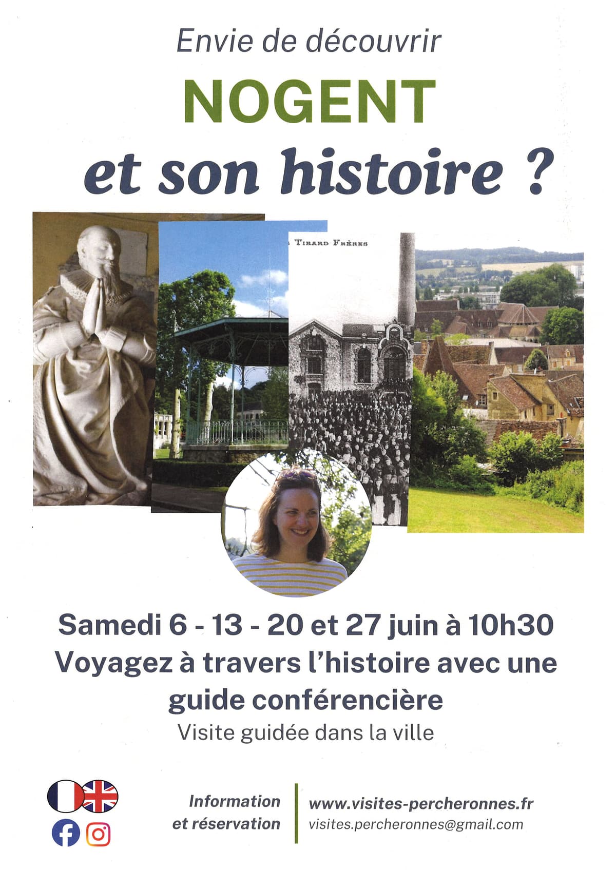 Illustration de l'événement : Visite guidée - Nogent-le-Rotrou et son histoire