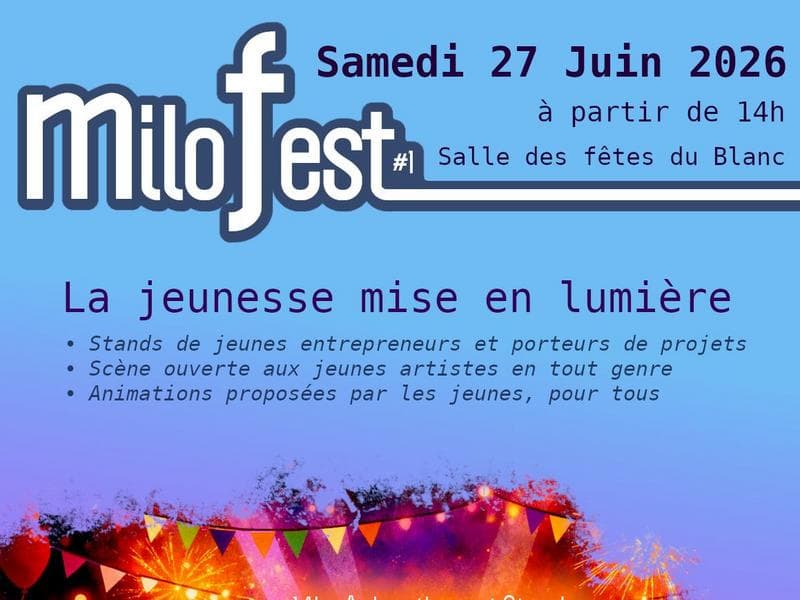 Illustration de l'événement : MiloFest - La jeunesse en lumière