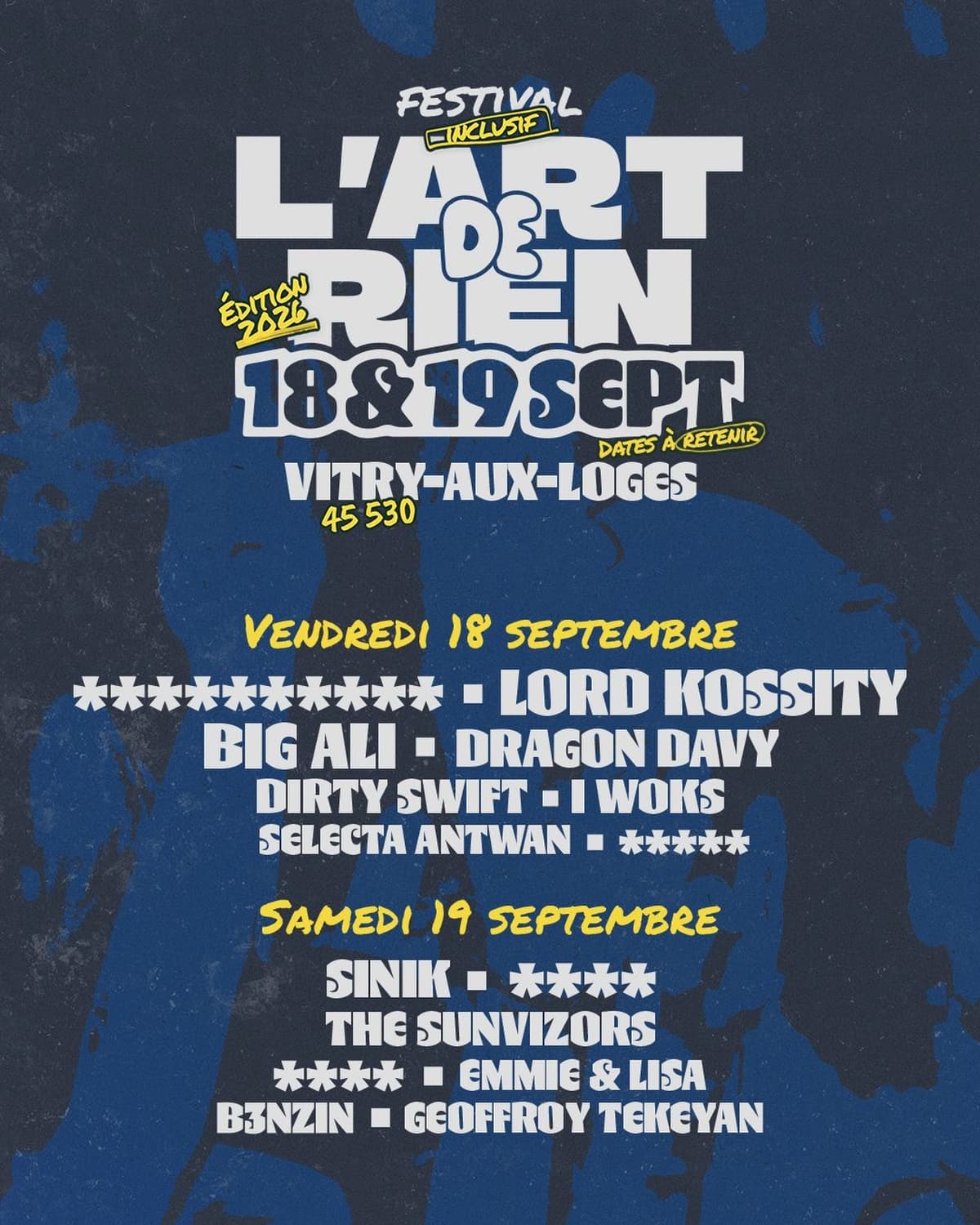 Illustration de l'événement : Festival L'Art de rien